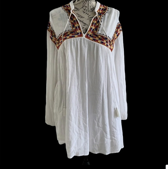 Zara extra small women's BoHo blouse - Picture 2 of 7